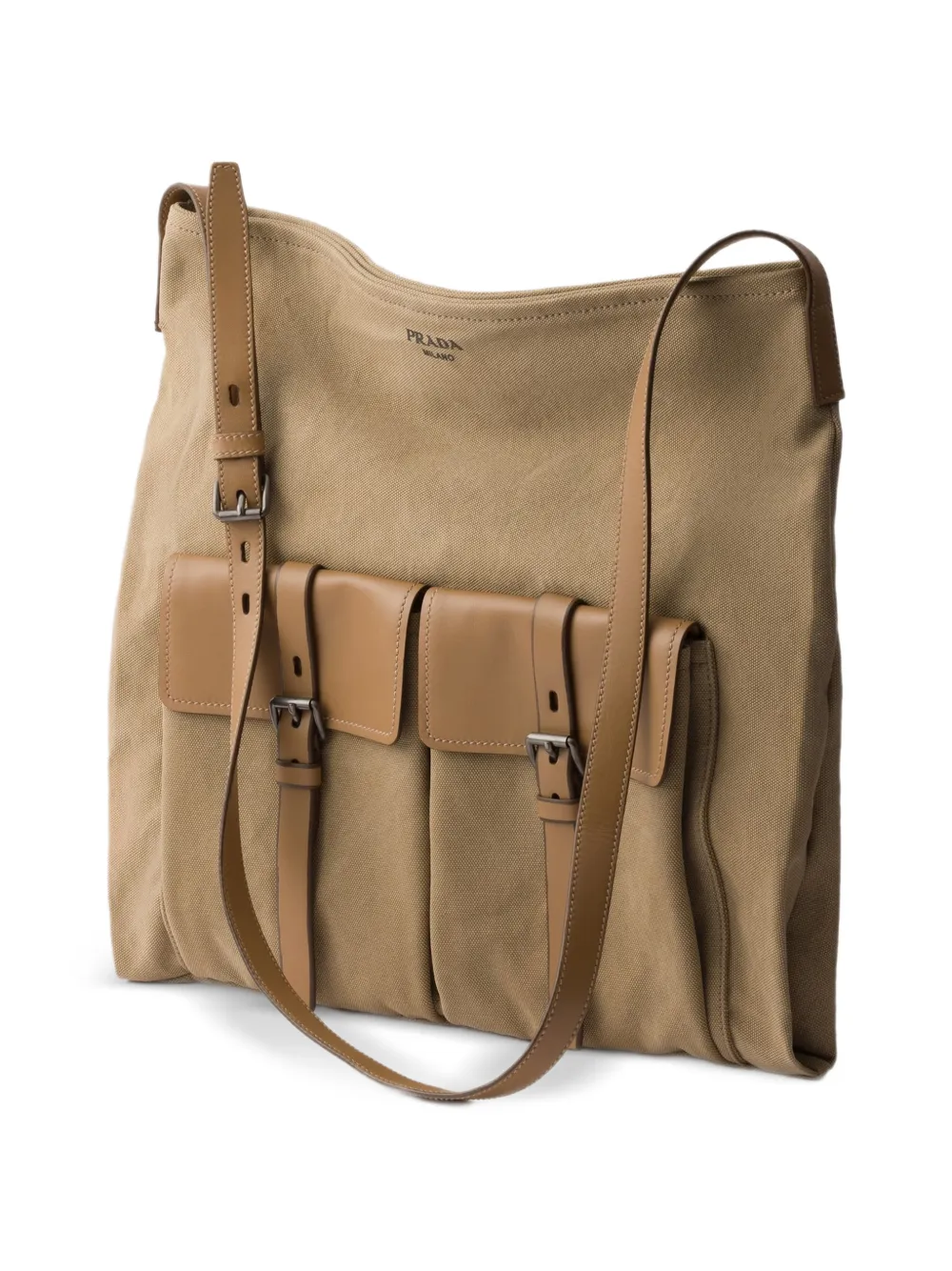 Prada Route schoudertas Beige
