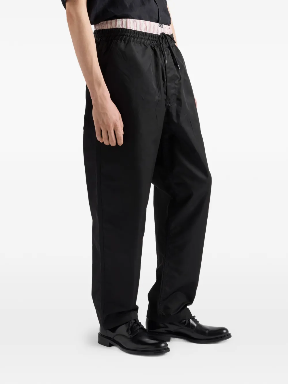 Prada Straight broek Zwart