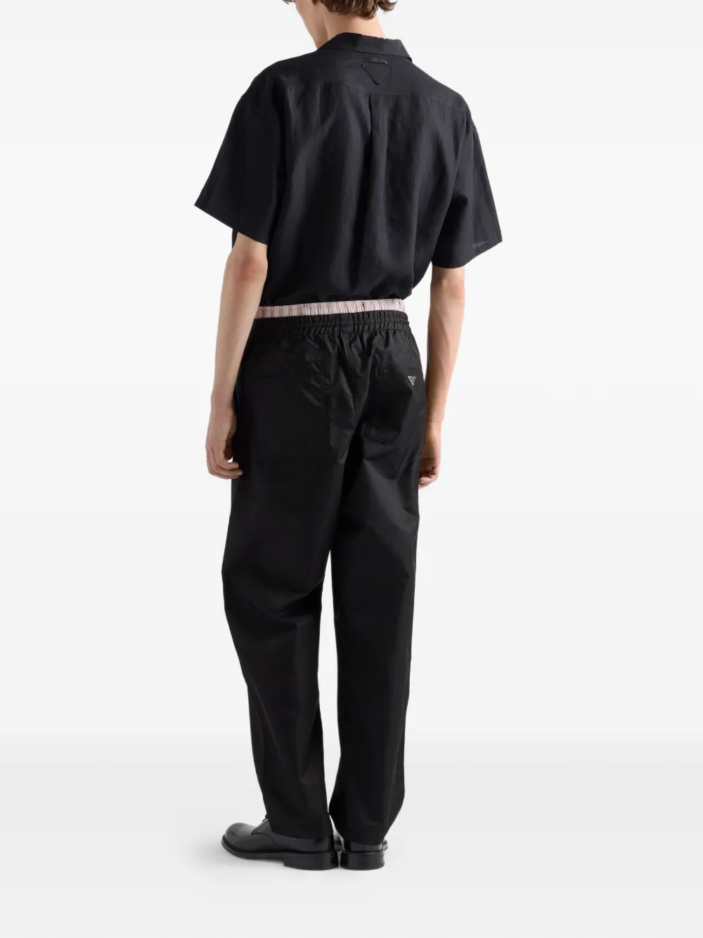 Prada Straight broek Zwart
