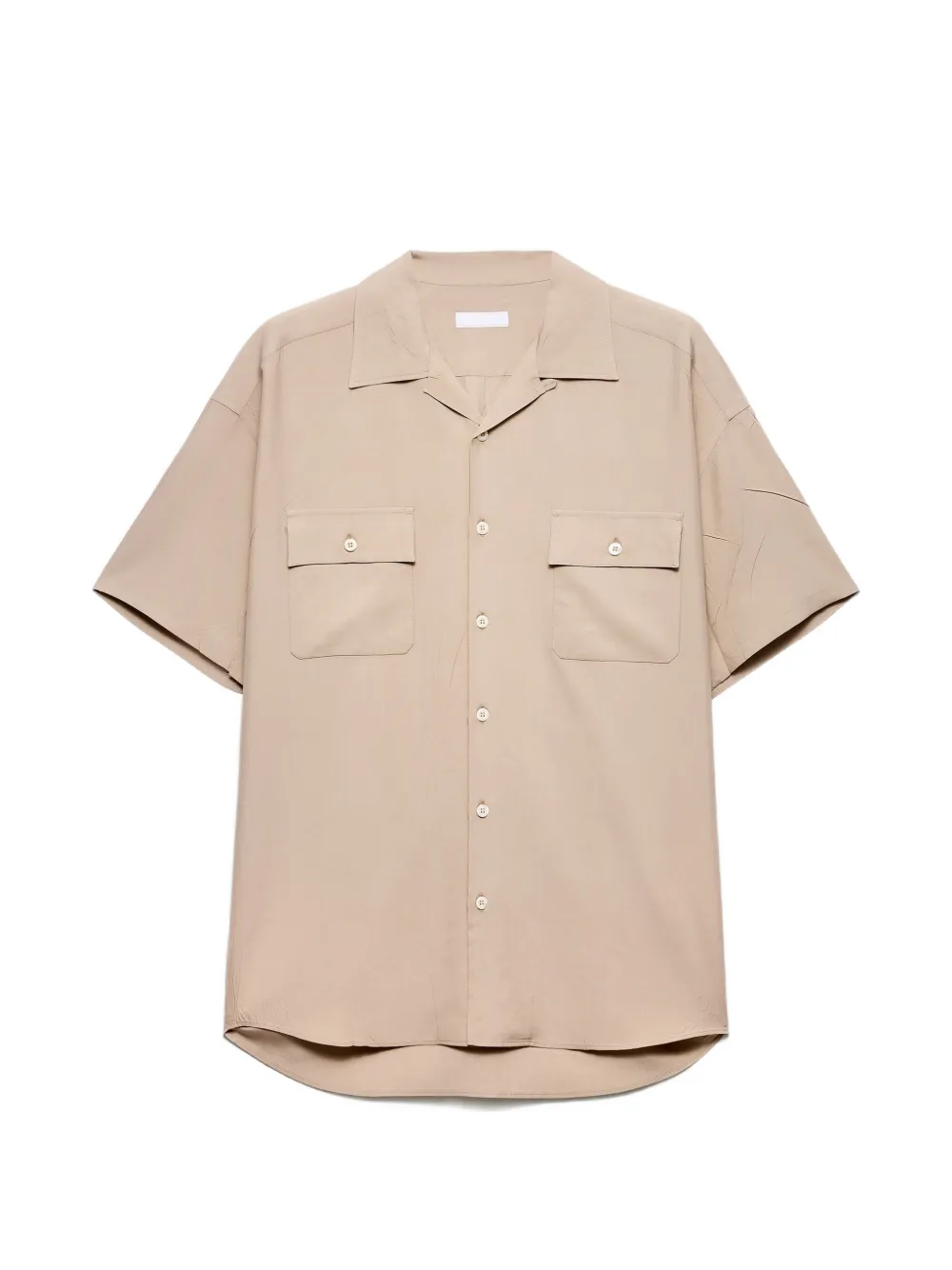 Prada silk shirt - Nude