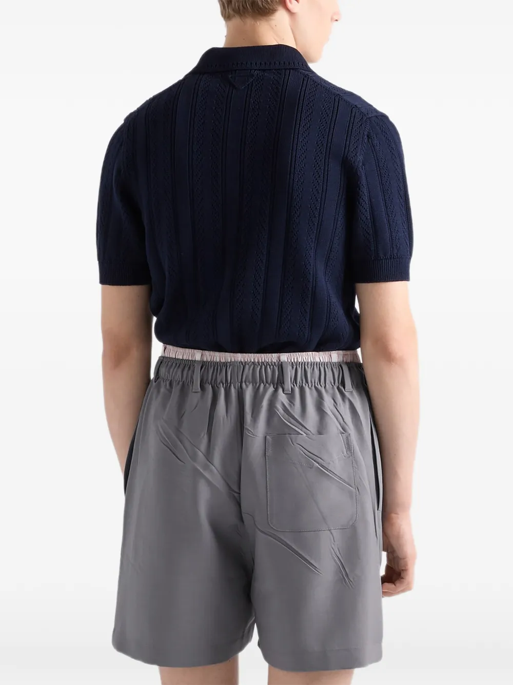 Prada Katoenen poloshirt Blauw