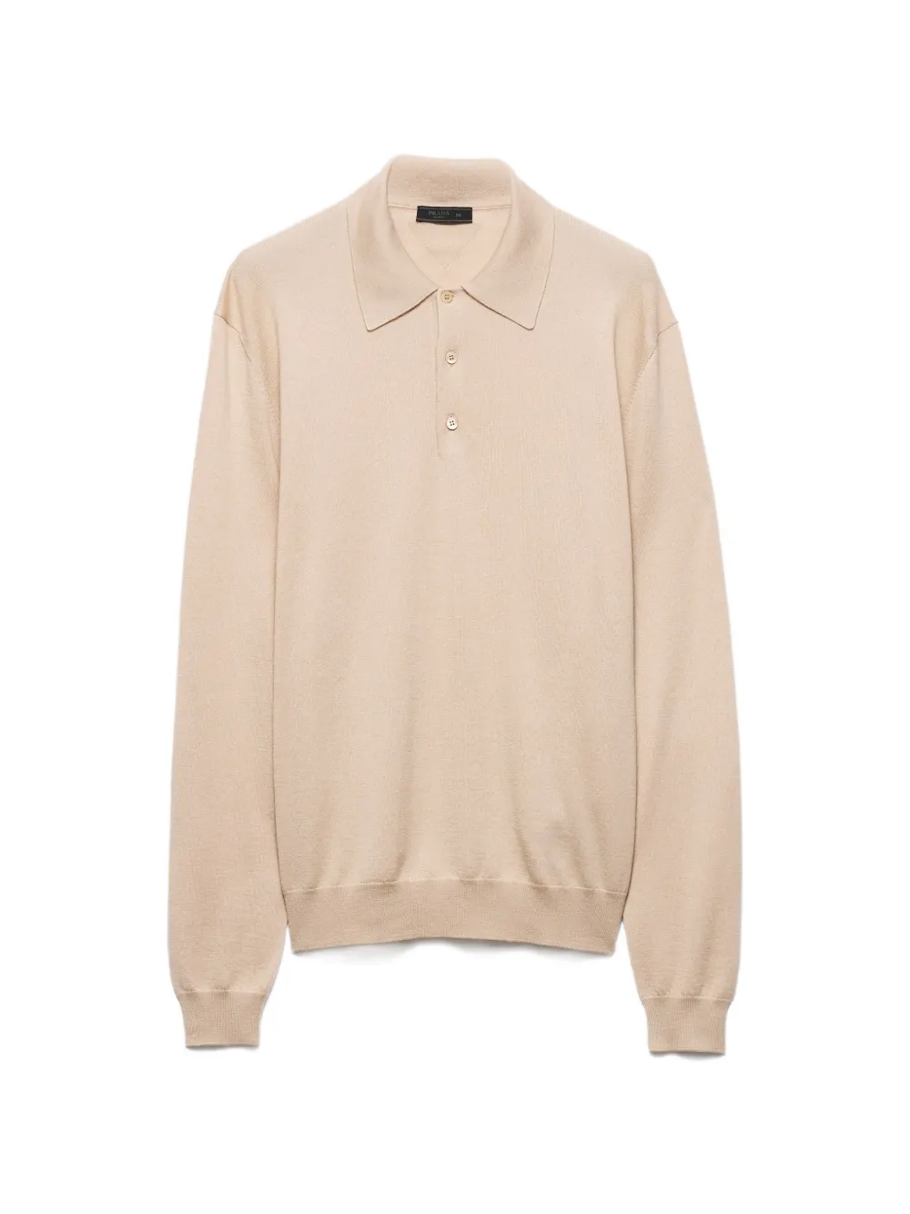 Prada cashmere and silk polo shirt - Toni neutri