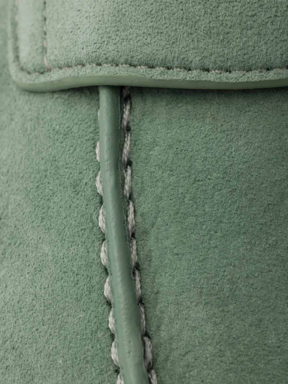 Prada suede loafers Groen