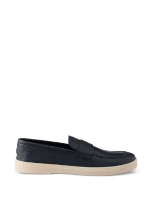 Prada スエード ローファー | ブルー | FARFETCH JP