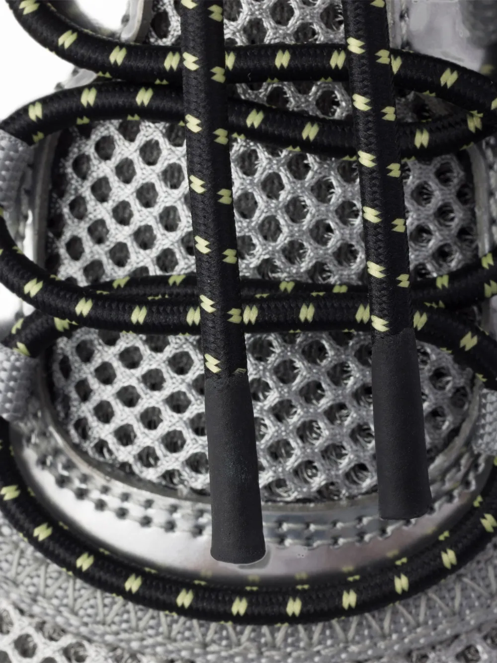 Prada Speedrock mesh-fabric and metallic-leather sneakers Grijs