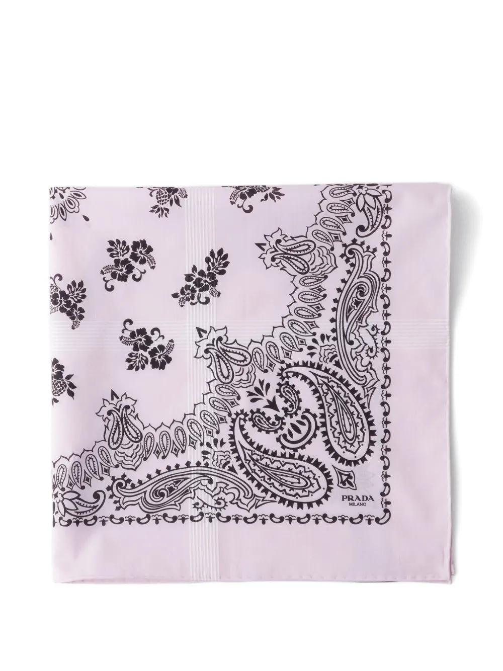 Prada Sjaal met print Roze