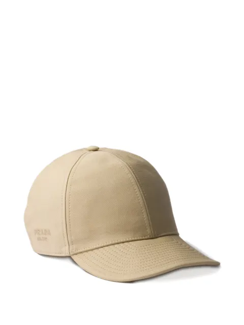 Prada old cotton satin baseball cap