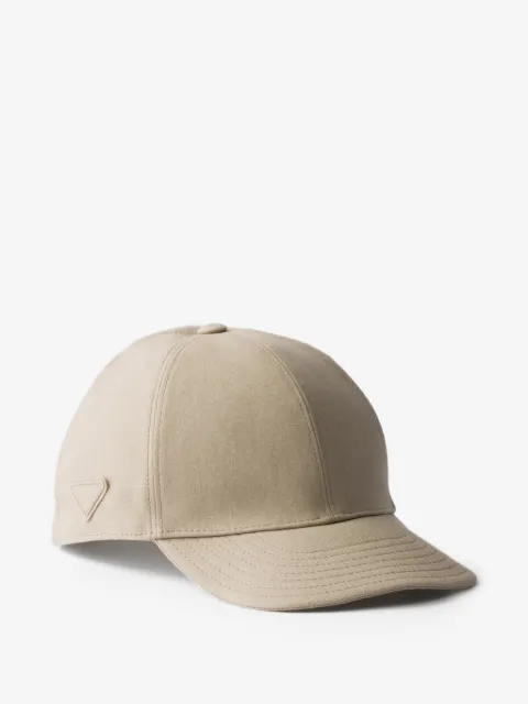 Prada linen baseball cap