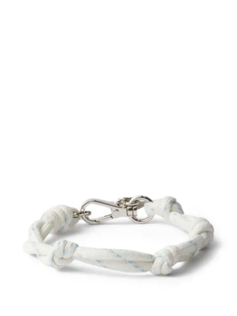 Prada cord bracelet