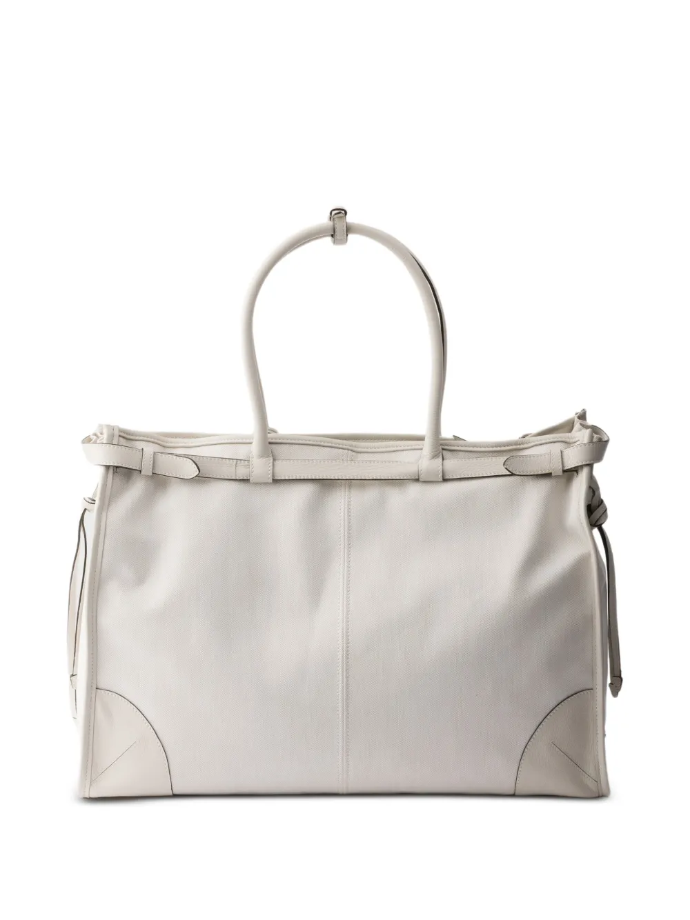 Prada Shopper met gesp Beige