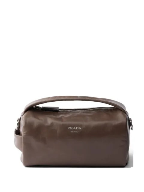 Prada leather shoulder bag