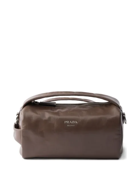Prada bolso de hombro de piel