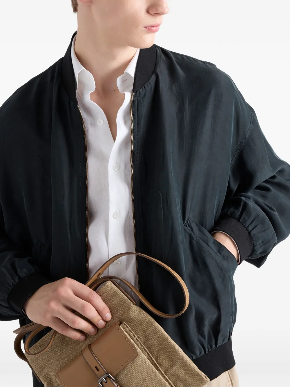 Prada Linnen overhemd Wit