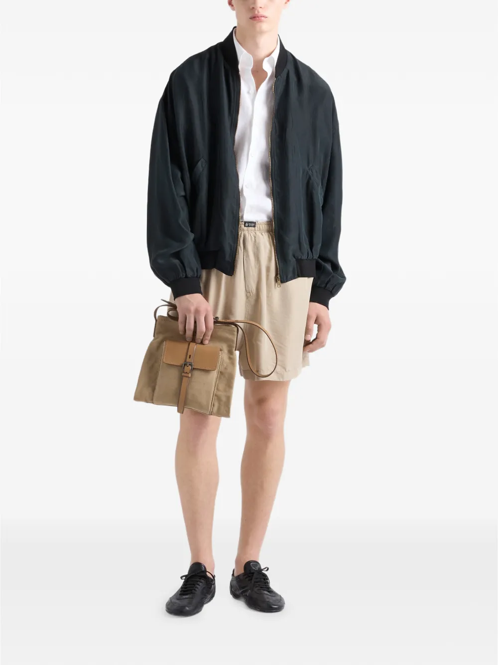 Prada Linnen overhemd Wit