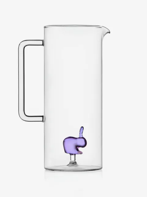 Ichendorf Milano rabbit-detail glass jug