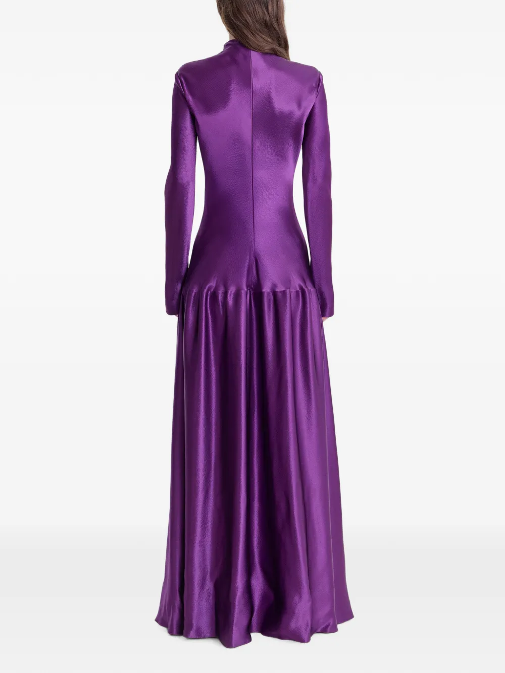 FFORME Mila High-neck Dress in Purple, view 4