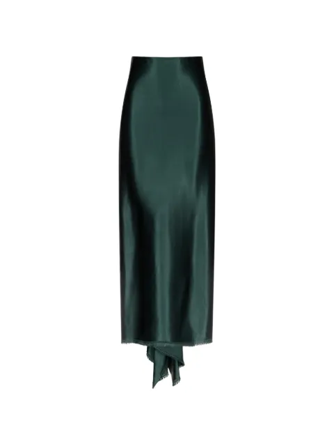 FFORME Jovie draped-back skirt