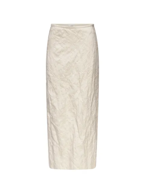 FFORME Mena crinkled-effect skirt