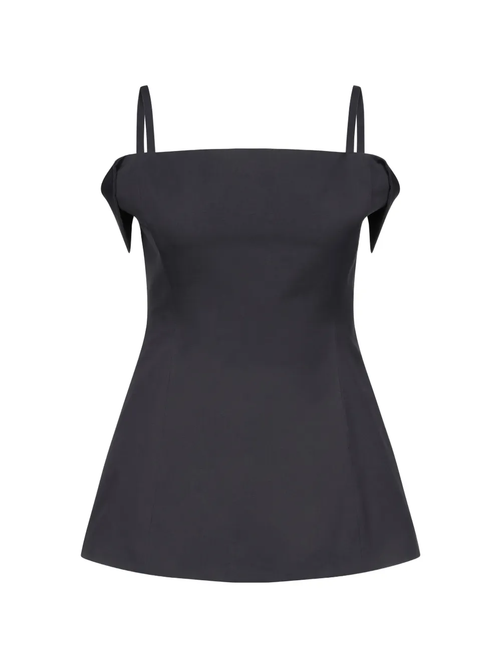 FFORME Sola square-neck top - Grigio