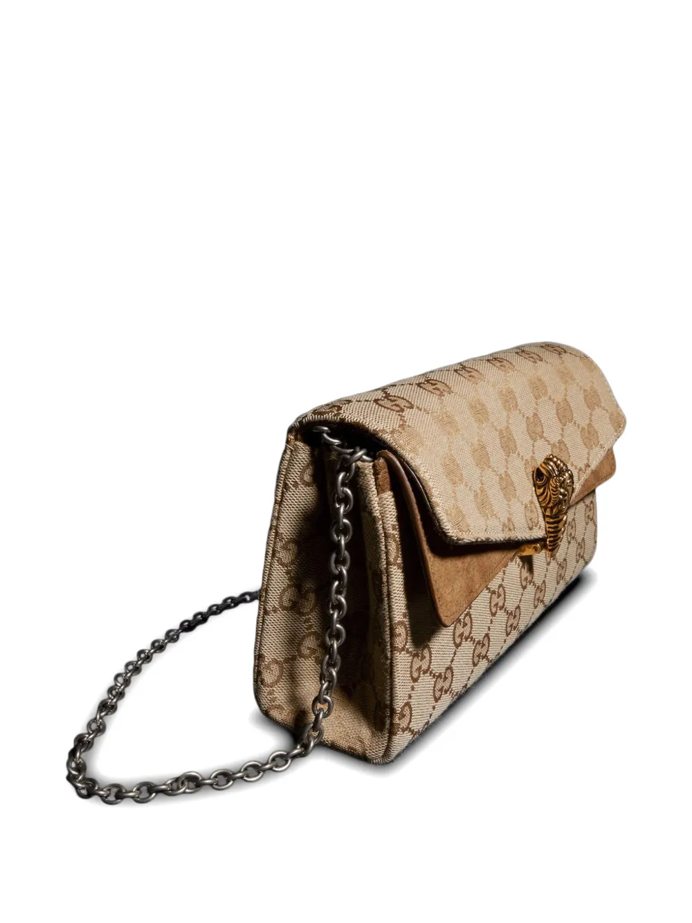 Gucci Dionysus GG Supreme schoudertas Beige