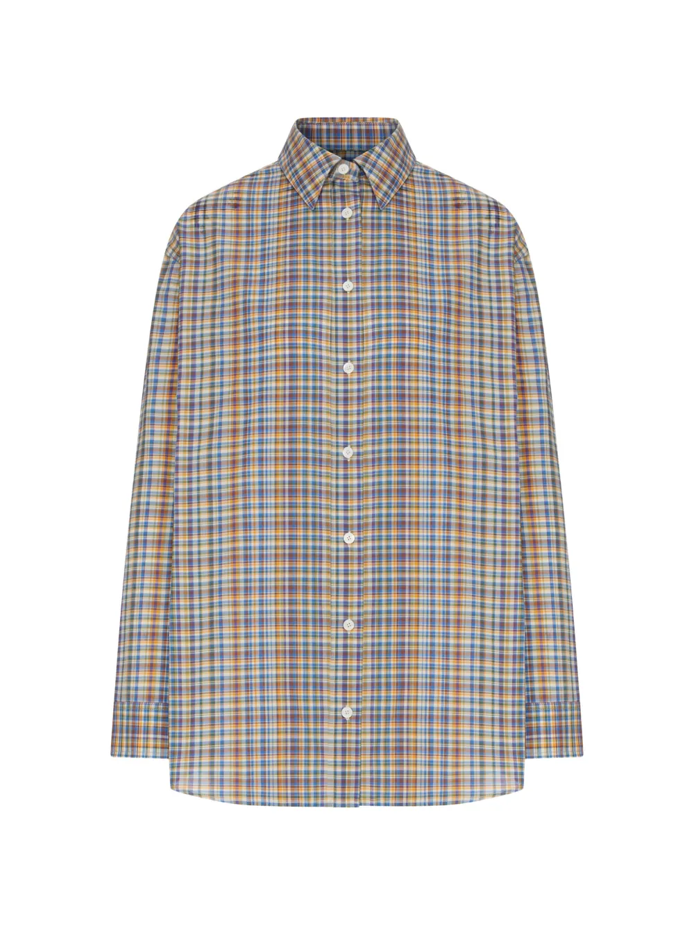 TOTEME checked button-down shirt - Blau