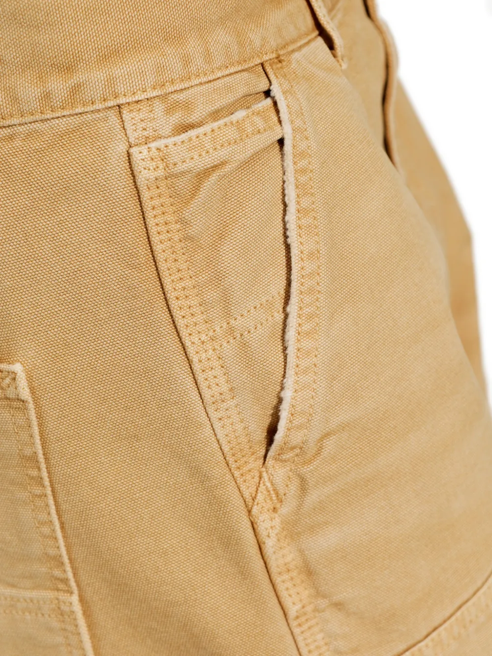 Carhartt WIP Brandon straight broek met dubbele knie Beige