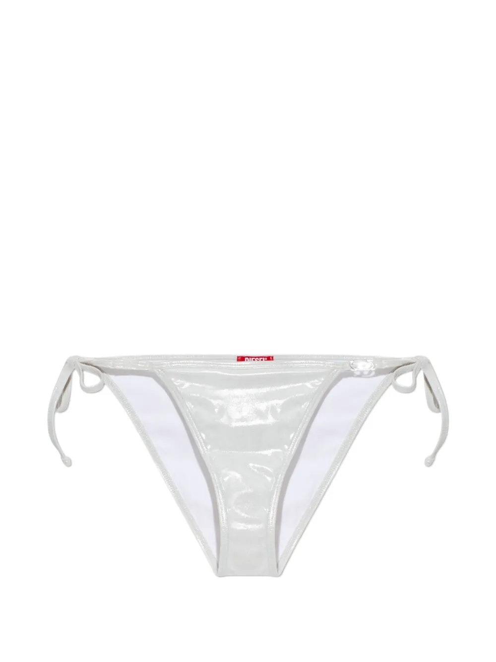Diesel Brigittes-Dnm side-tie bikini bottoms - Bianco