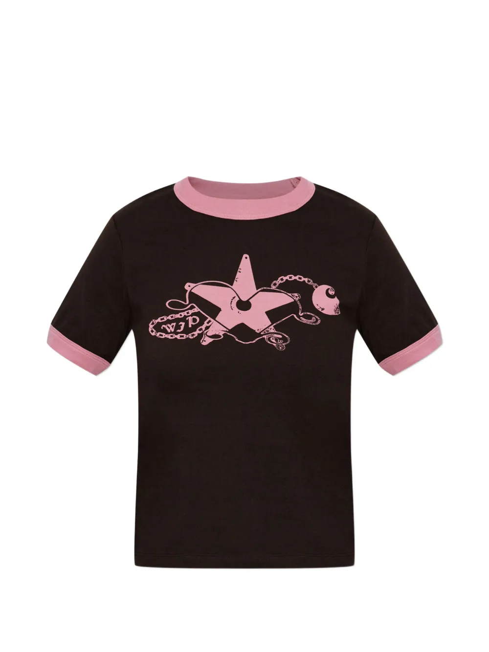 Carhartt WIP S/S Outlaw Star Ringer T-Shirt - Marrone