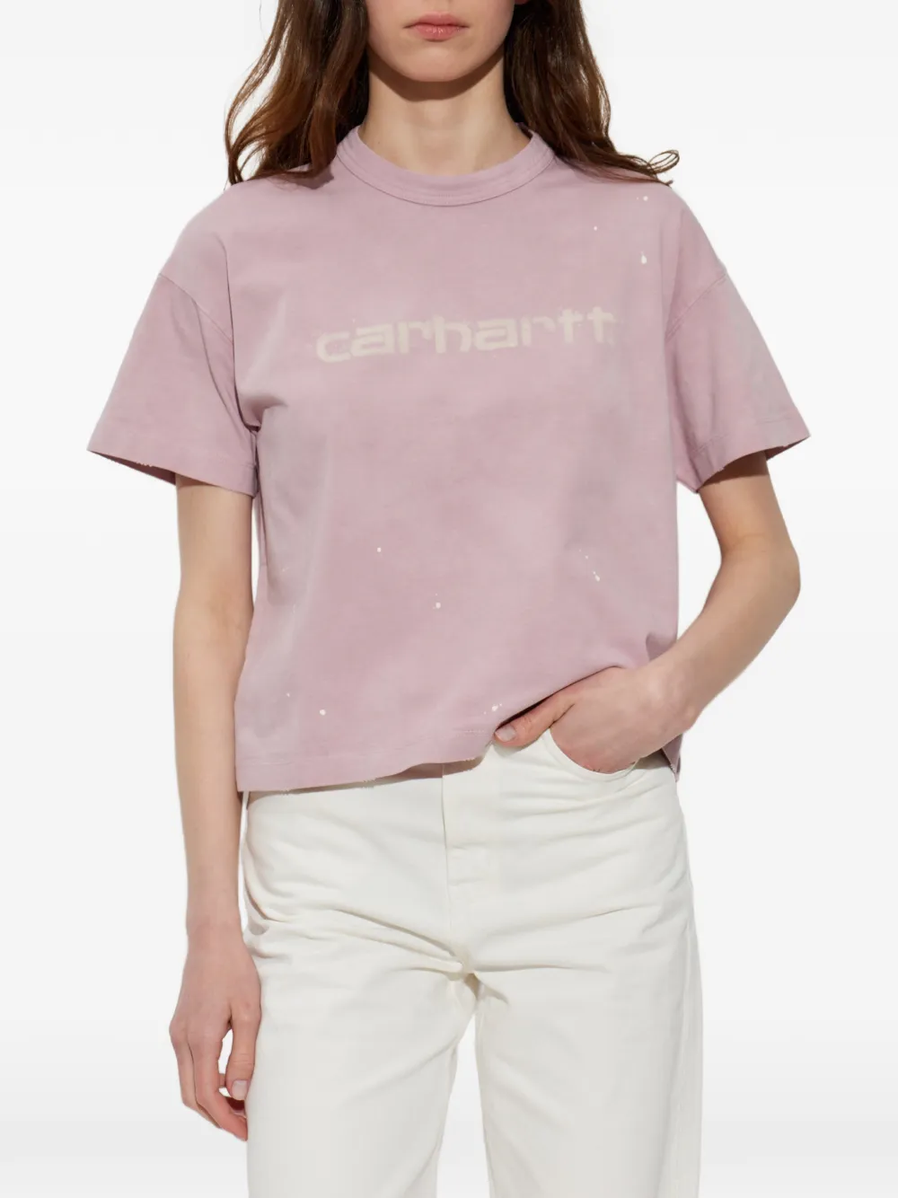 Carhartt WIP S S Painter T-shirt Roze