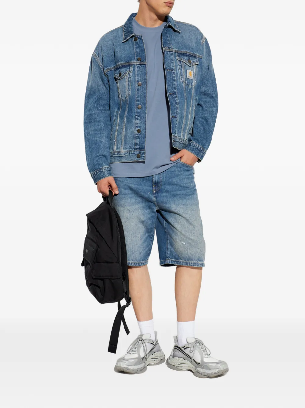Carhartt WIP Madison T-shirt Blauw