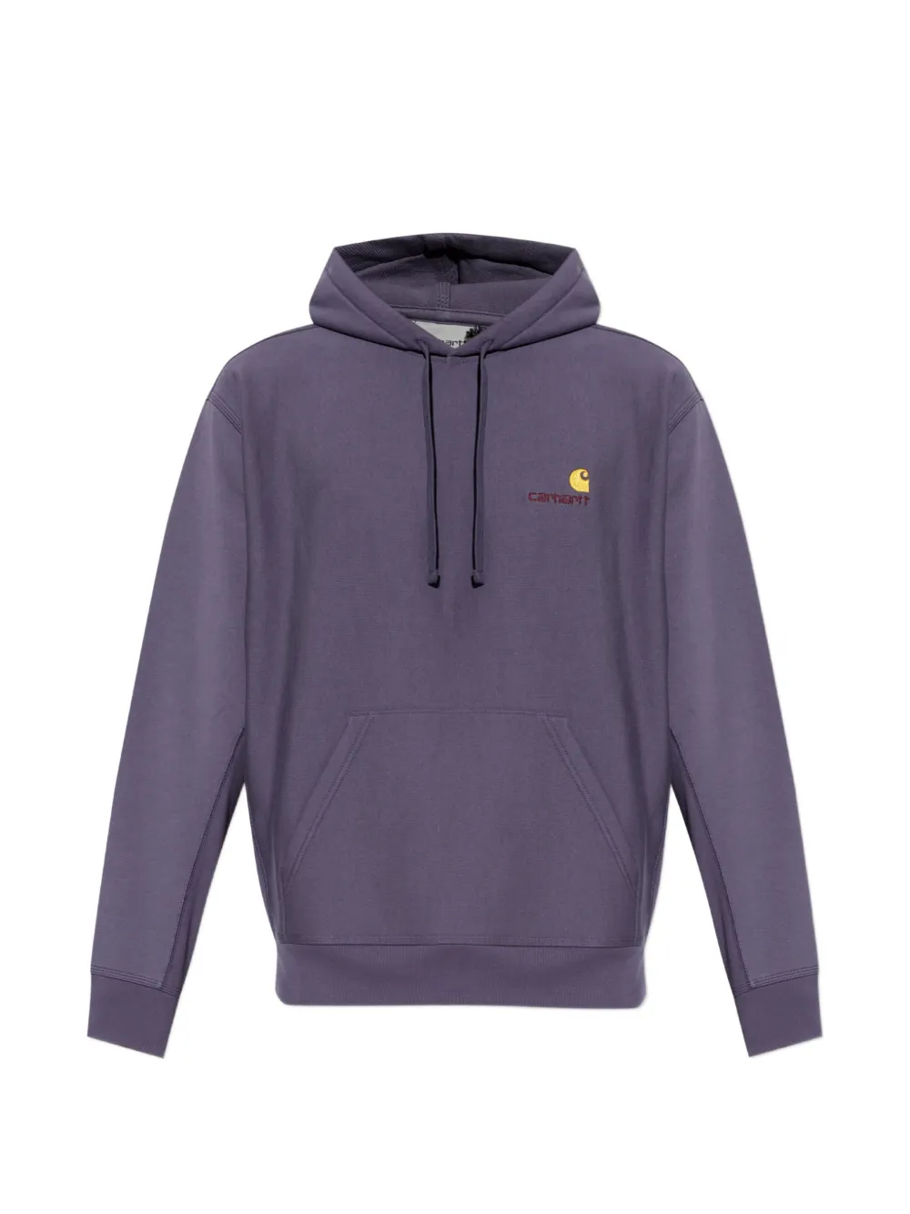 Carhartt WIP American Script logo-detail hoodie - Viola
