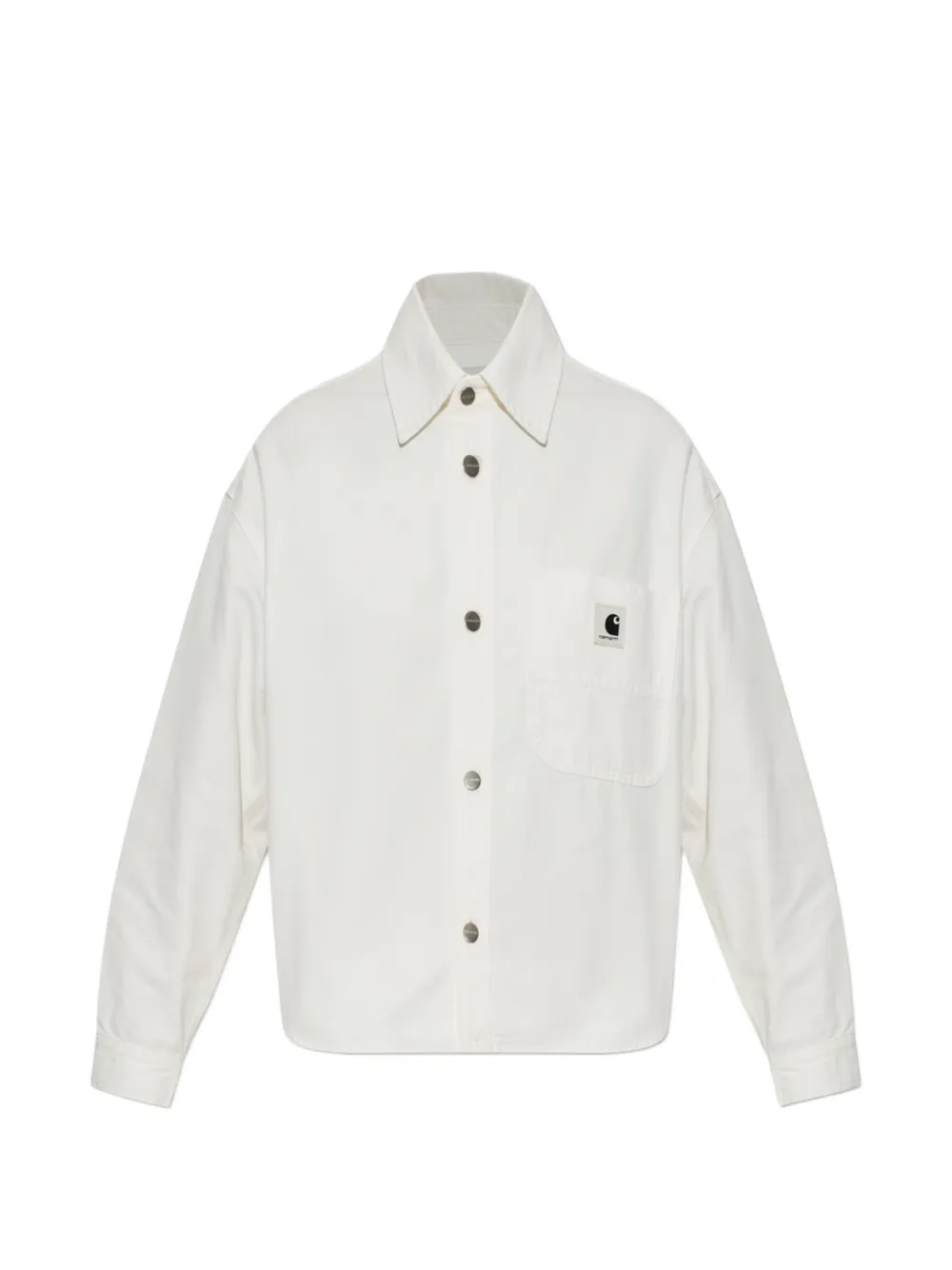 Carhartt WIP Georgia Jacke mit Logo-Patch - Weiß