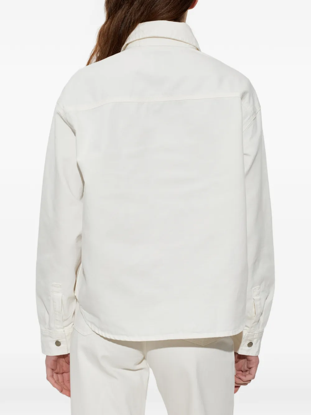 Carhartt WIP Overhemd met opgestikte zak Wit