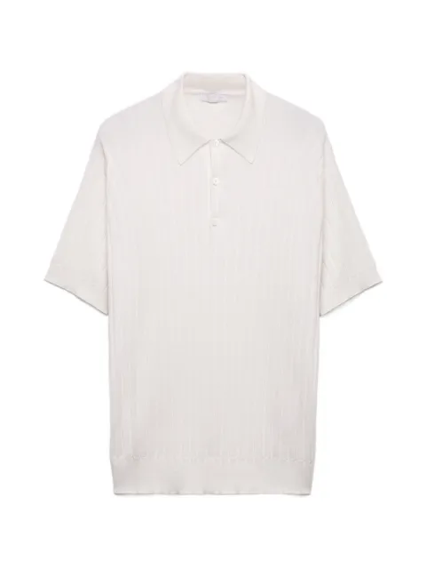 Prada cashmere and silk polo shirt