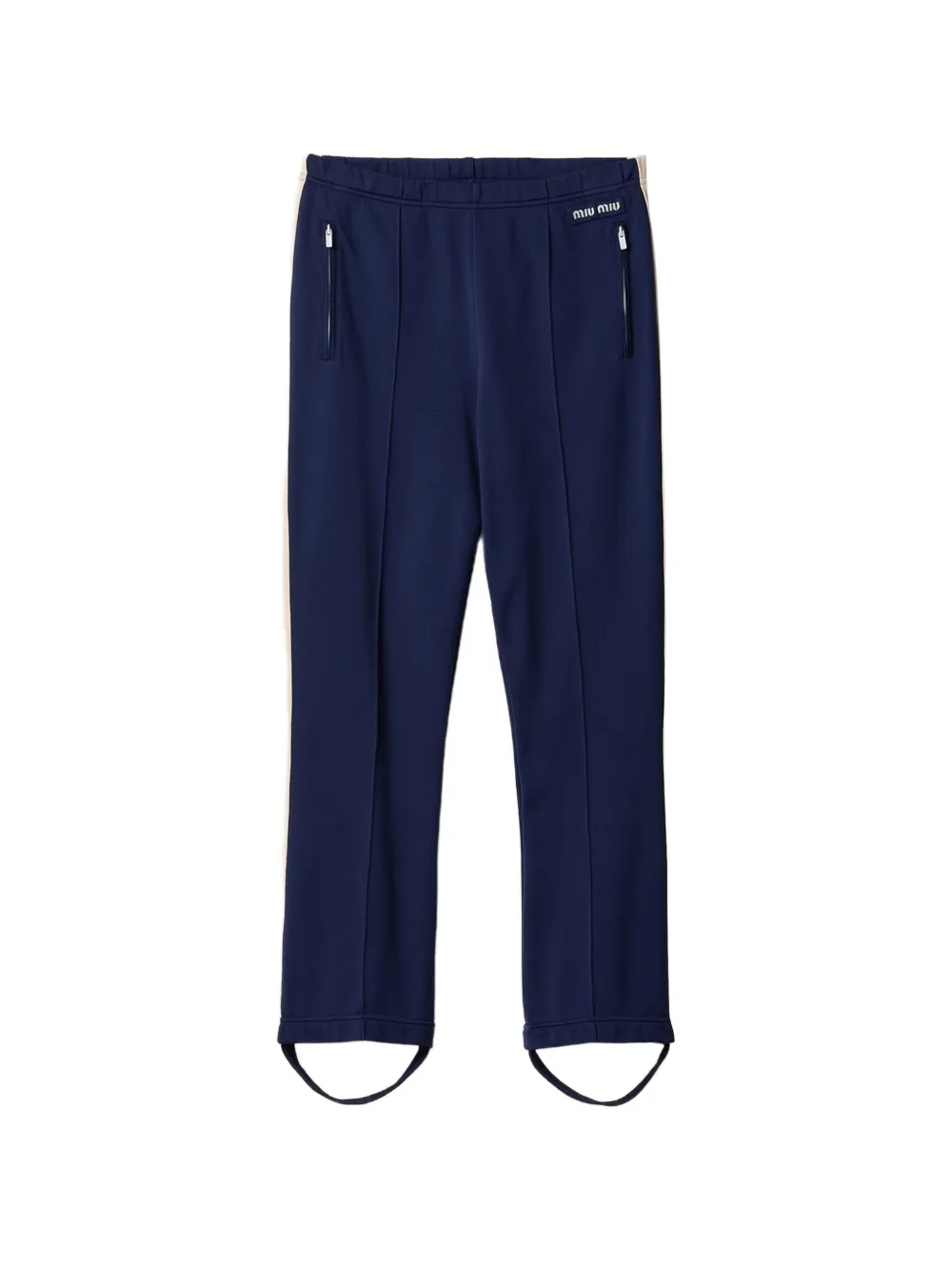 Miu Miu Pantaloni sportivi in tessuto tecnico - Blu