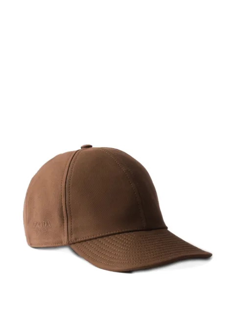Prada old cotton satin baseball cap