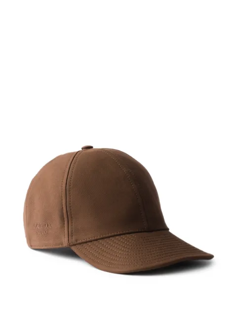 Prada old cotton satin baseball cap