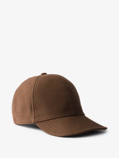 Prada Cappello da baseball in cotone Old