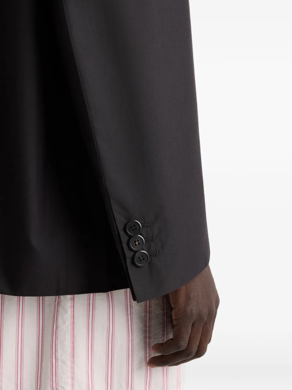 Prada Technical katoenen jack Zwart