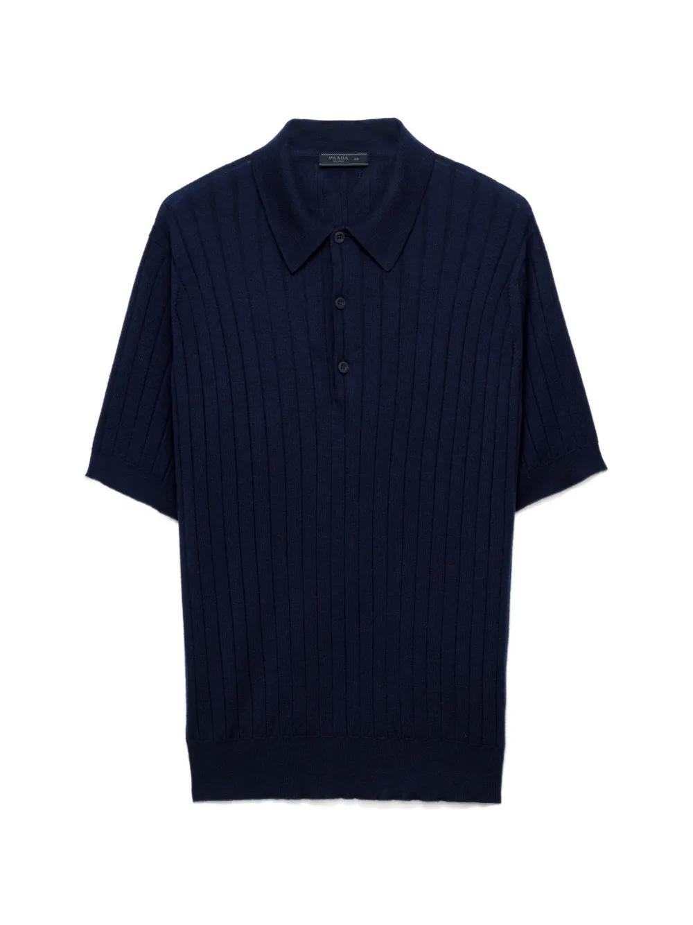 Prada cashmere and silk polo shirt - Blau