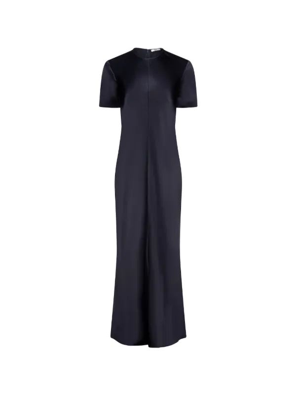 Fforme Akriti Short-sleeve Dress in Black