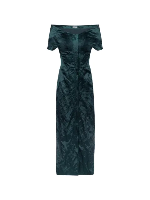 FFORME Kaley crinkled-finish dress