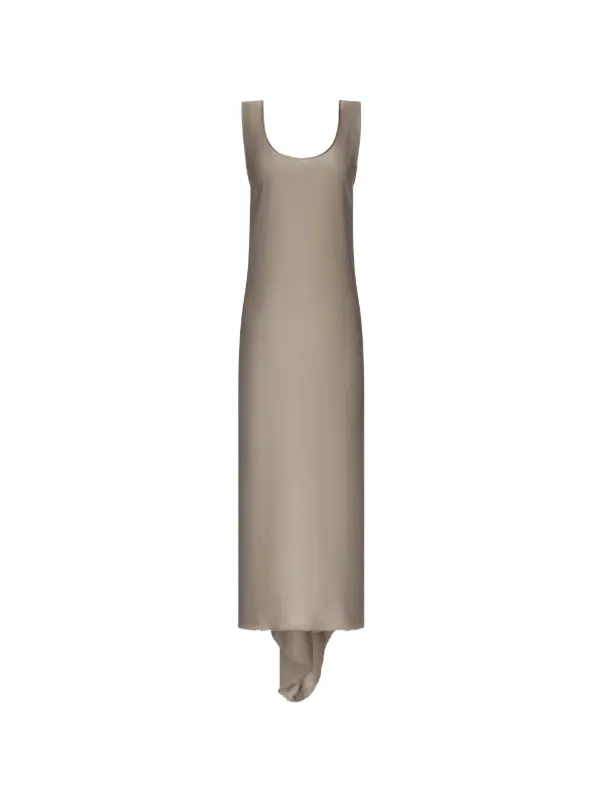 Fforme Signy Scoop-neck Dress in Grey