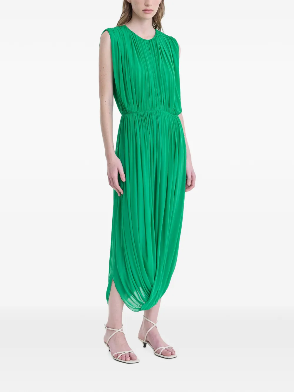  Fforme Vestido Leonora Drapeado - Verde 