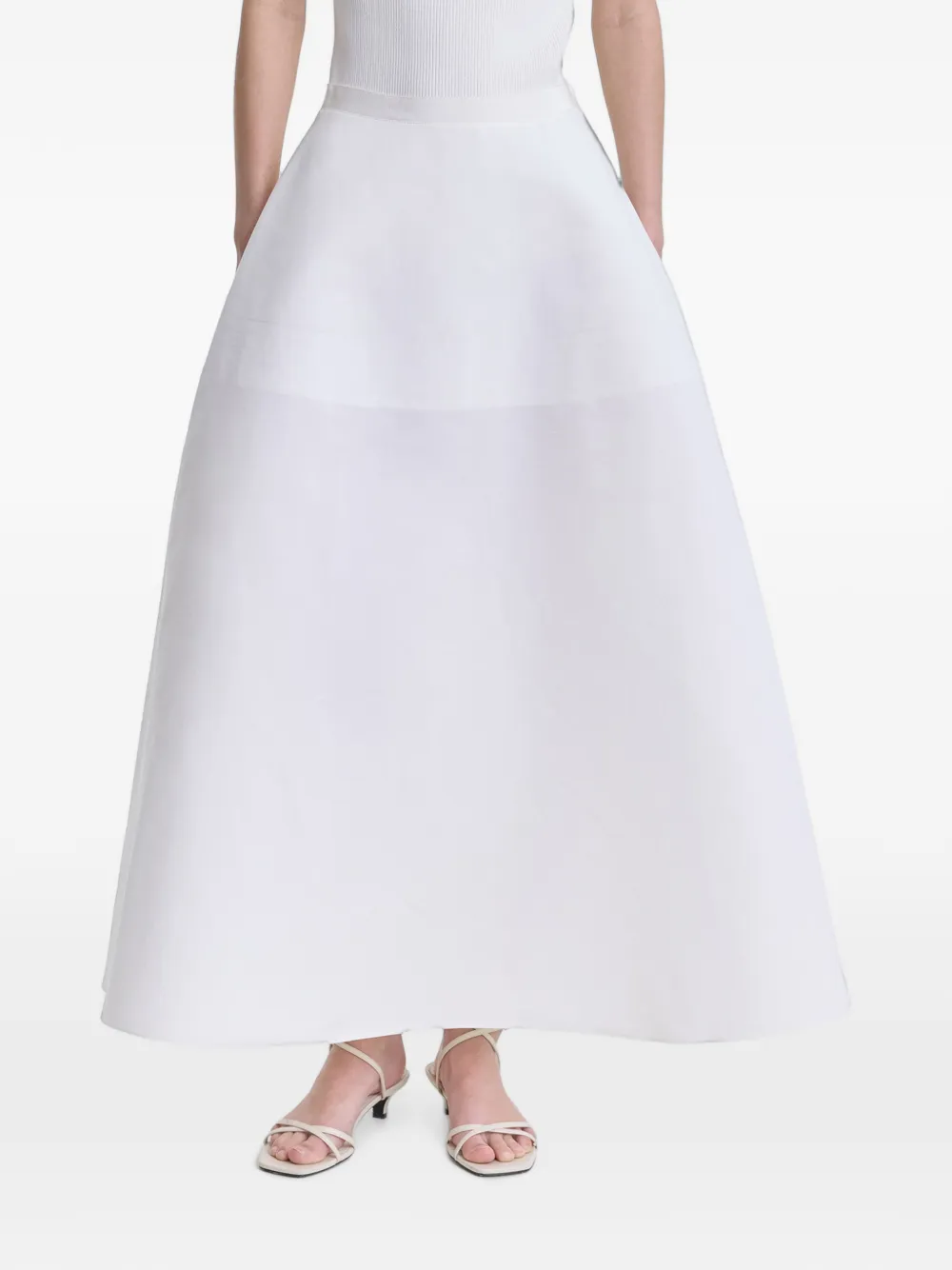 FFORME Deeta A-line skirt - Bianco