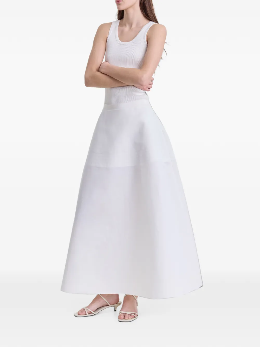 FFORME Deeta A-lijn rok Wit