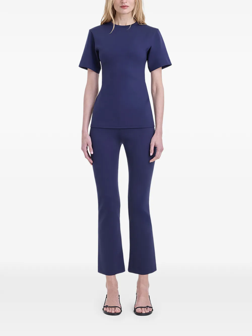 FFORME Dione flared broek Blauw