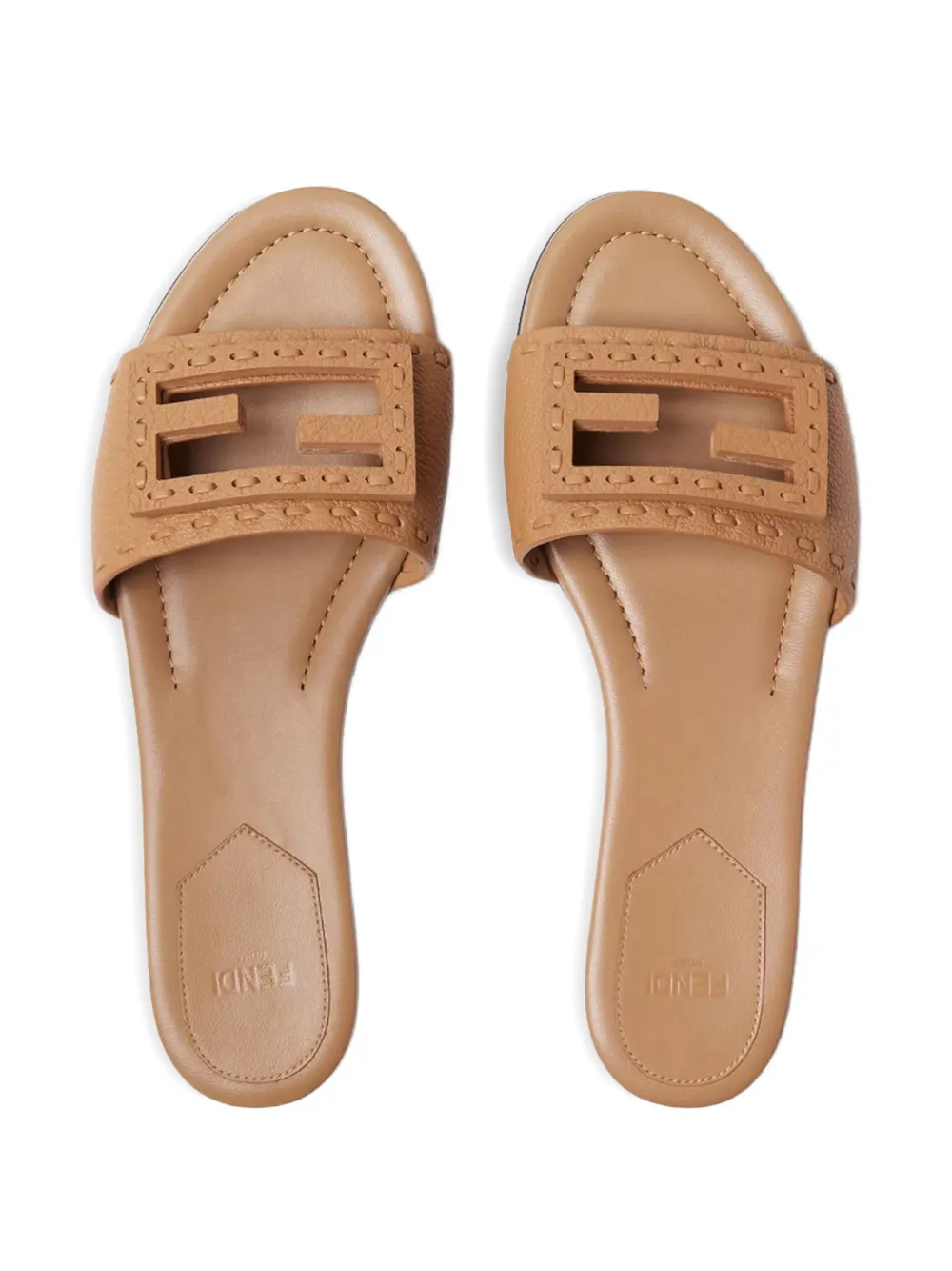 FENDI Baguette Selleria sandals Bruin