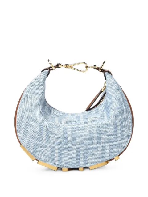 FENDI Fendigraphy logo-lettering mini bag