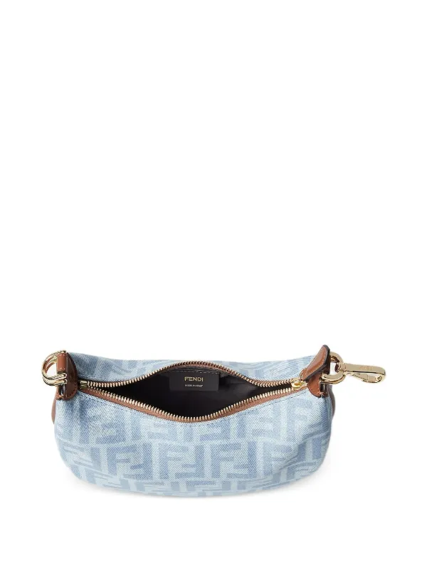 FENDI フェンディグラフィ ミニバッグ | ブルー | FARFETCH JP